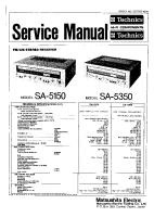 Technics - SA-5350 - Service manual 